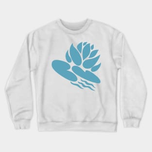 G1 July Water Lily symbol Crewneck Sweatshirt